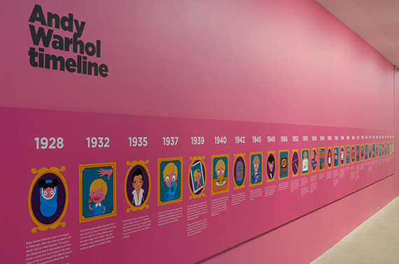 'Andy Warhol' Children's Art Centre installation view
