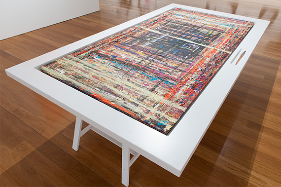 Blog_Sally Gabori_Painting table
