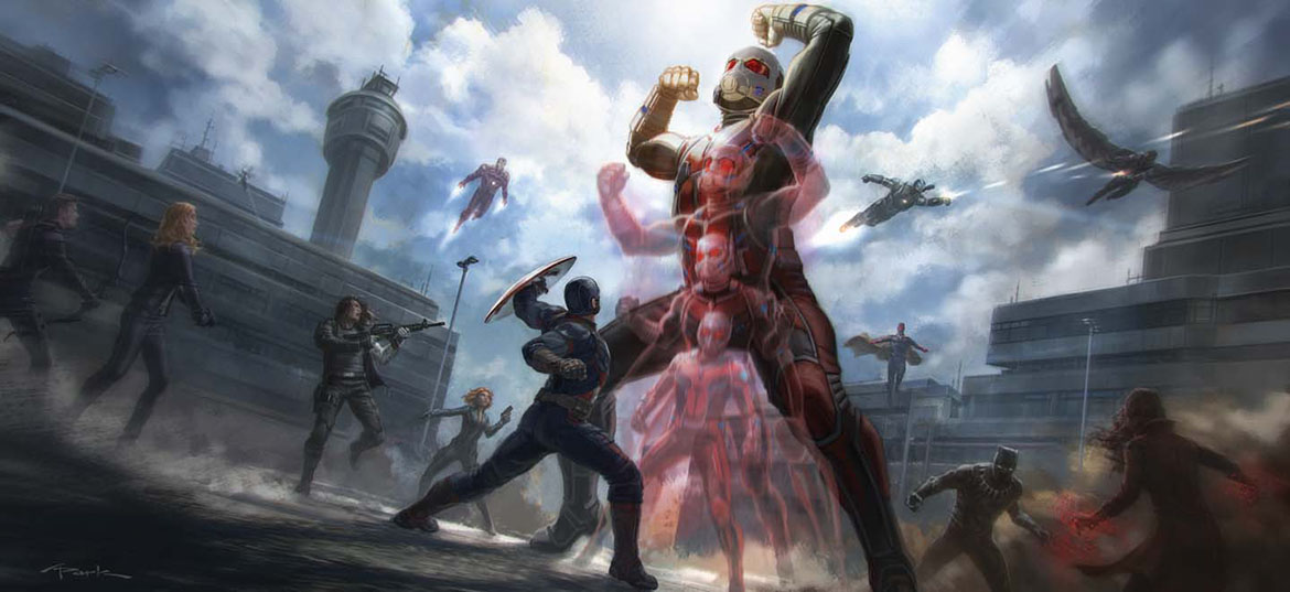 Andy Park / Giant-Man / Keyframe for Captain America: Civil War 2016