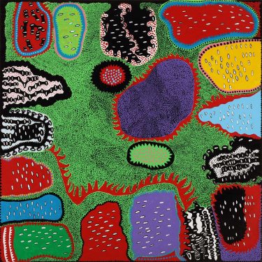 Yayoi Kusama, Japan b.1929 / THE MORE WE SEEK THE MORE DISTANT THE BRILLIANCE OF THE STARS BECOME 2016