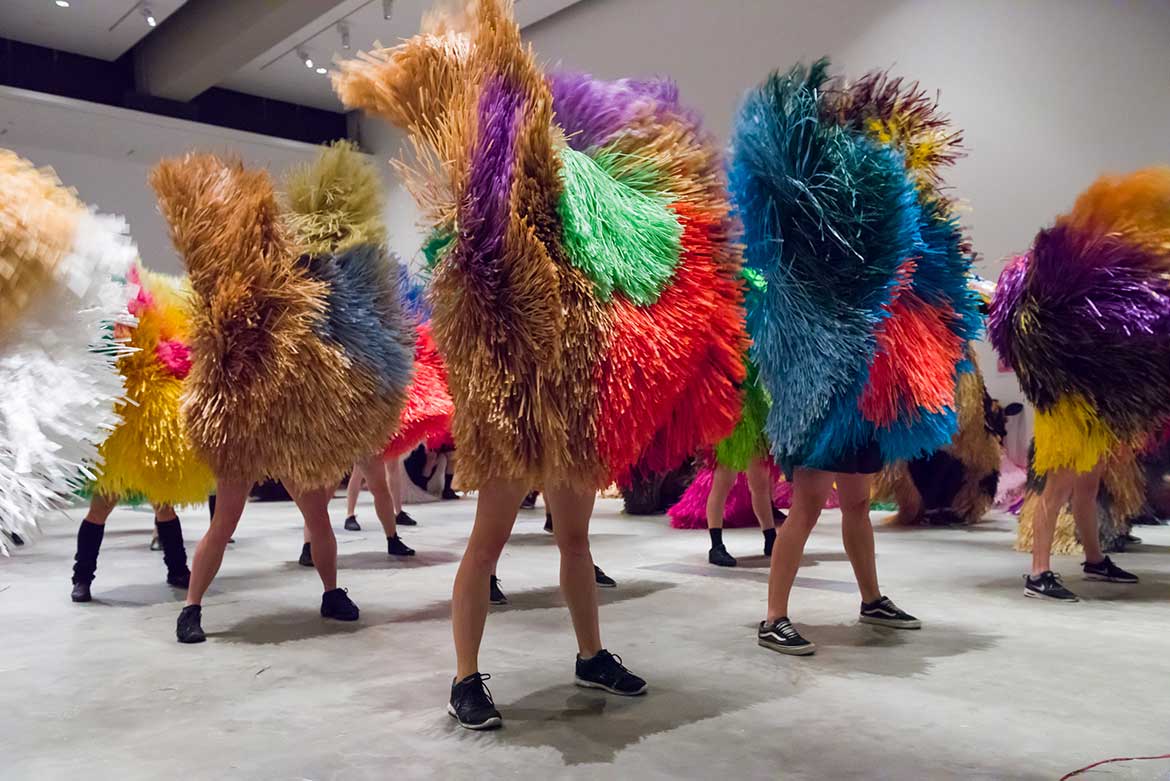 Rehearsals for Nick Cave’s HEARD•BNE 2016 performance to mark the tenth anniversary of GOMA, December 2016 - January 2017 at the Gallery of Modern Art
