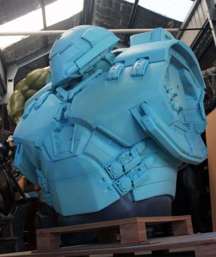 Hulkbuster prototype sculpted by Studio Oxmox / Image courtesy: Studio Oxmox