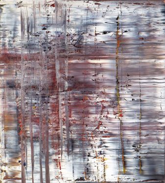 Gerhard Richter, Germany b.1932 / Abstract painting (722-3) 1990 / Oil on canvas / 200 x 180cm / Collection: Albertinum / Galerie Neue Meister, Staatliche Kunstsammlungen Dresden / © Gerhard Richter 2017