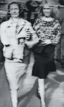 Gerhard Richter, Germany b.1932 / Mother and daughter (B.) (84) 1965 / Oil on canvas / 180 x 110cm / Collection: Collection: Ludwig Galerie Schloss Oberhausen, Städtische Kunstbesitz, Germany / © Gerhard Richter 2017