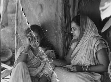 Image before the restoration of Pather Panchali (Song of the Little Road) 1955 / Dir: Satyajit Ray / Image courtesy: Janus Films