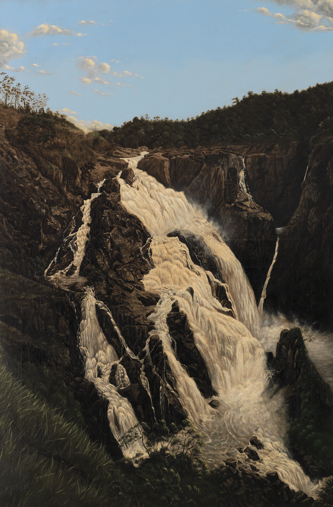 Barron Falls: Reflecting on the forces of nature